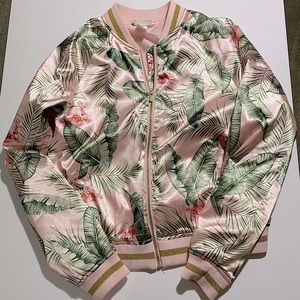 H&M Girls Bomber Jacket - Great for Fall! 11-12Y